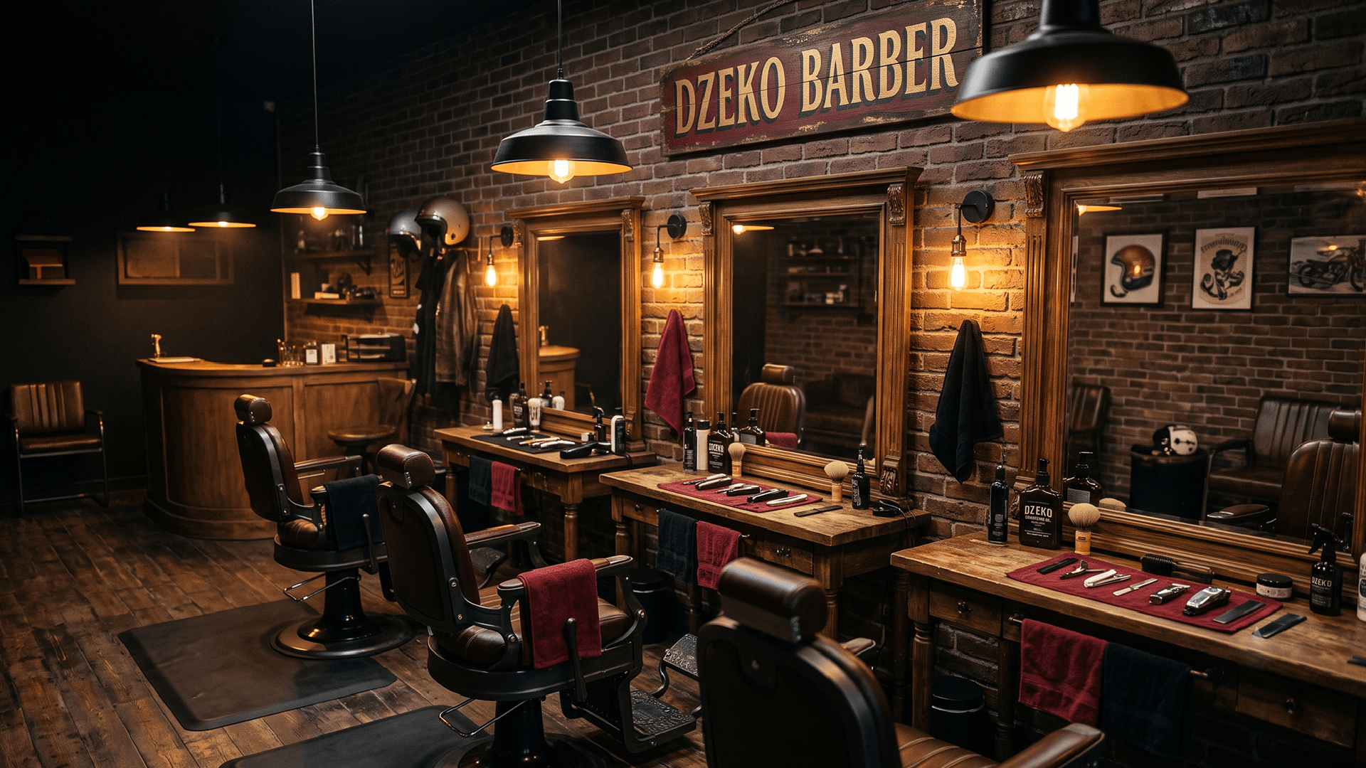 DZeko Barber - Sfondo